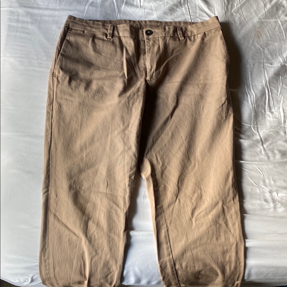 Mango Tan Pants. Worn Once